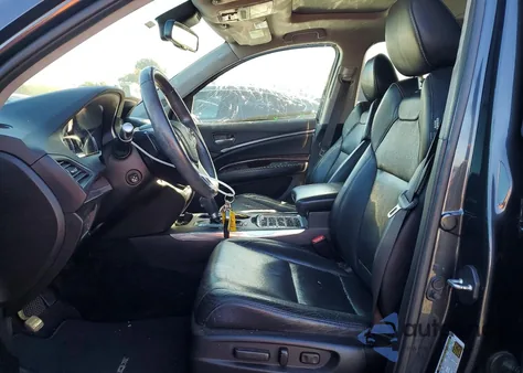 2015 Acura Mdx Advance z USA, uszkodzony, nr VIN 5FRYD4H89FB008695